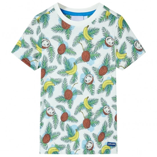 Vaikiški marškinėliai trumpomis rankovėmis, įvairių spalvų, 128 dydžio