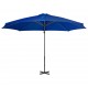 Gembinis skėtis su aliuminiu stulpu, tamsiai mėlynas, 300cm