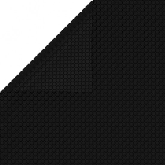 Baseino uždangalas, juodos spalvos, 800x500cm, PE, stačiakampis
