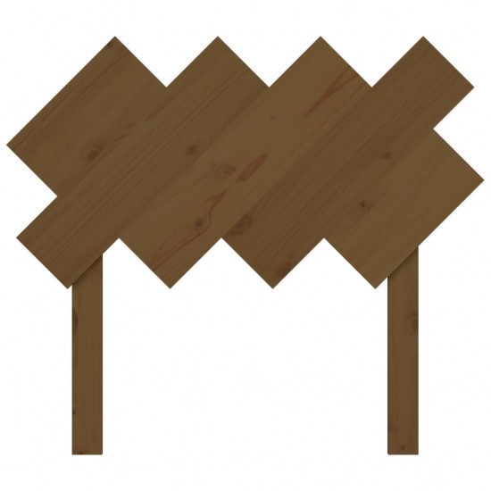 Lovos galvūgalis, medaus rudas, 92x3x81cm, pušies masyvas