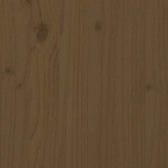 Šoninė spintelė, medaus ruda, 100x35x74cm, pušies masyvas