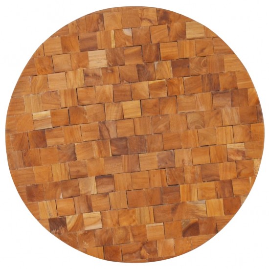 Kavos staliukas, 60x60x35cm, tikmedžio medienos masyvas