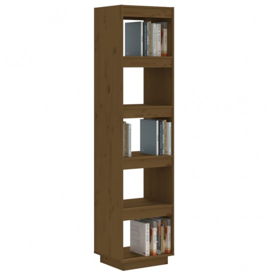 Spintelė knygoms/kambario pertvara, ruda, 40x35x167cm, pušis