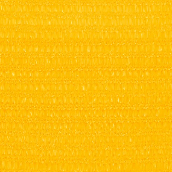 Uždanga nuo saulės, geltonos spalvos, 2,5x2,5m, HDPE, 160g/m²