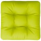 Paletės pagalvėlė, ryškiai žalios spalvos, 58x58x10cm, audinys