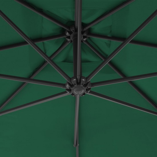 Gem. form. saulės skėtis su plien. stulp., žal. sp., 300cm