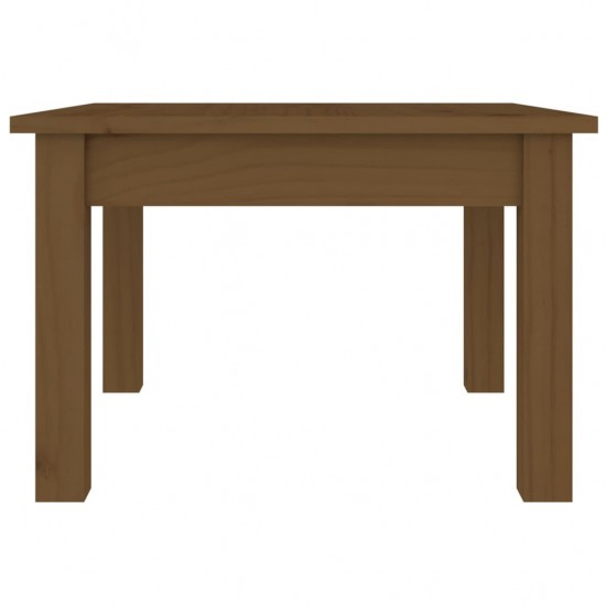 Kavos staliukas, medaus rudas, 45x45x30cm, pušies masyvas