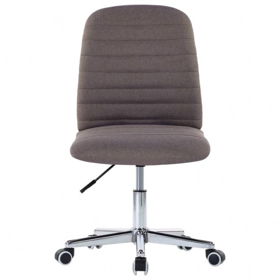 Valgomojo kėdės, 6vnt., taupe spalvos, audinys (3x283608)