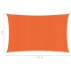 Uždanga nuo saulės, oranžinės spalvos, 2x4,5m, HDPE, 160g/m²