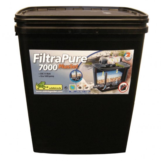 Ubbink Tvenkinio filtro rinkinys FiltraPure 7000 Plus 37 L 1355972