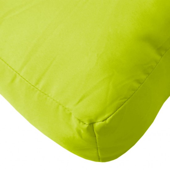 Paletės pagalvėlė, ryškiai žalios spalvos, 80x80x10cm, audinys