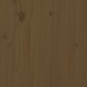 Lova, medaus ruda, 75x190cm, pušies medienos masyvas, vienvietė