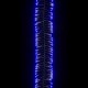 LED lempučių girlianda, 17m, PVC, 2000 mėlynų LED, tanki