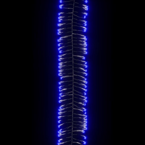 LED lempučių girlianda, 23m, PVC, 3000 mėlynų LED, tanki