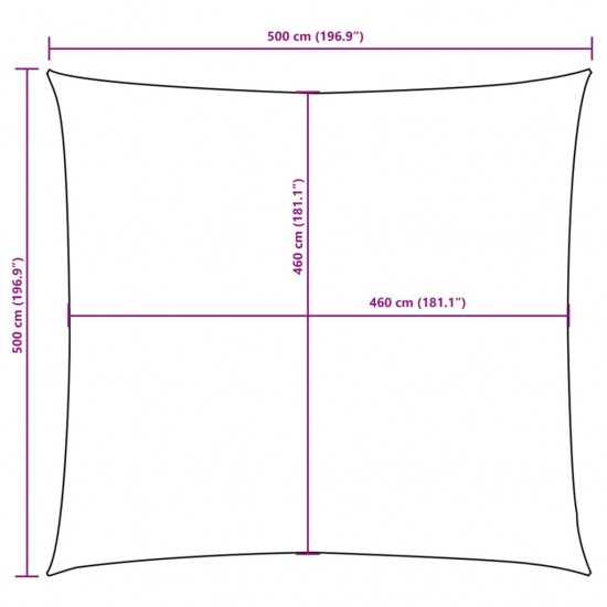 Uždanga nuo saulės, antracito, 5x5m, oksfordo audinys