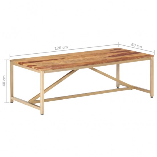 Kavos staliukas, 120x60x40cm, dalbergijos medienos masyvas