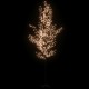 LED medis su vyšnių žiedais, 400cm, 672 šiltos baltos LED