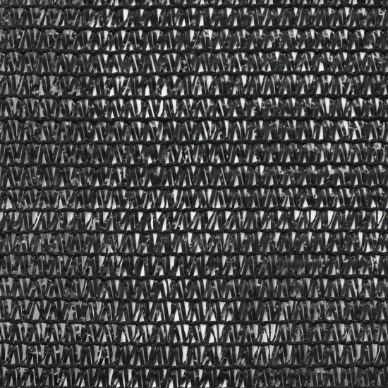Uždanga teniso kortams, juoda, 1,2x50m, HDPE