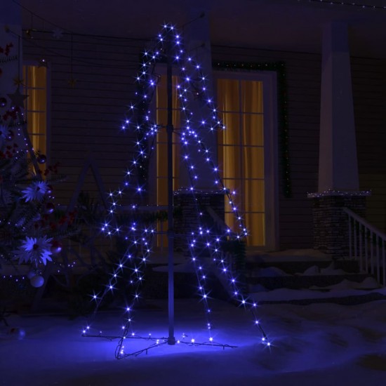 Kalėdų eglutė, 78x120cm, kūgio formos, 160 LED lempučių