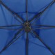 Gembinis skėtis su dvigubu viršumi, tamsiai mėlynas, 300x300cm