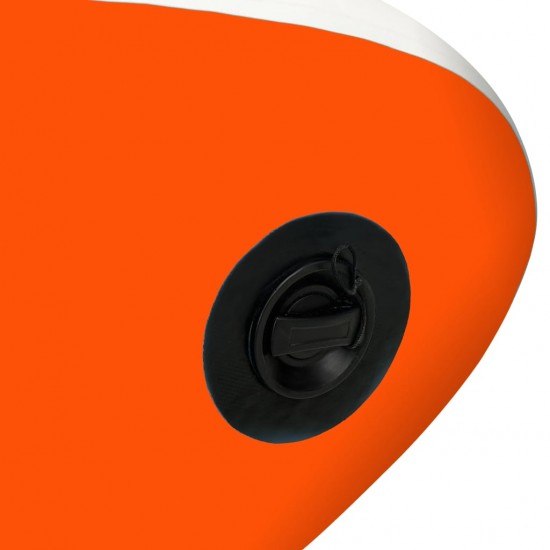 Pripučiamos irklentės rinkinys, oranžinės spalvos, 320x76x15cm