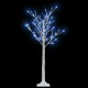 Kalėdinis medis, 1,2m, su 120 mėlynų LED lempučių