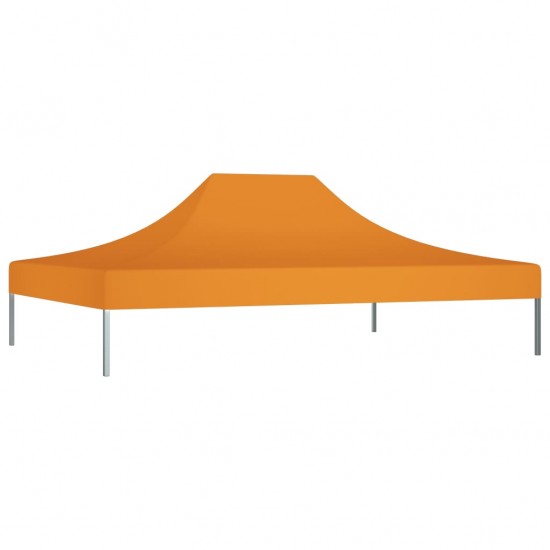 Proginės palapinės stogas, oranžinės spalvos, 4x3m, 270 g/m²