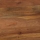 Valgomojo stalas, akacijos med. masyvas ir plienas, 120x60x76cm