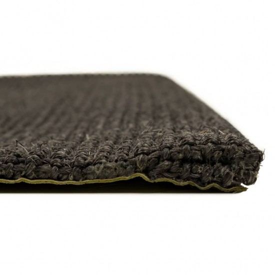 Kilimas, juodos spalvos, 66x350cm, natūralus sizalis