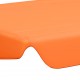 Pakaitinis skliautas sūpynėms, oranžinis, 150/130x70/105cm