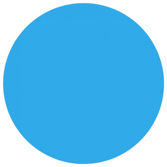 Apvalus Baseino Uždangalas, 488 cm, PE, Mėlynas