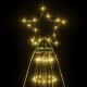 Kalėdų eglutė su kuoliuku, 800cm, 1134 šiltos baltos LED