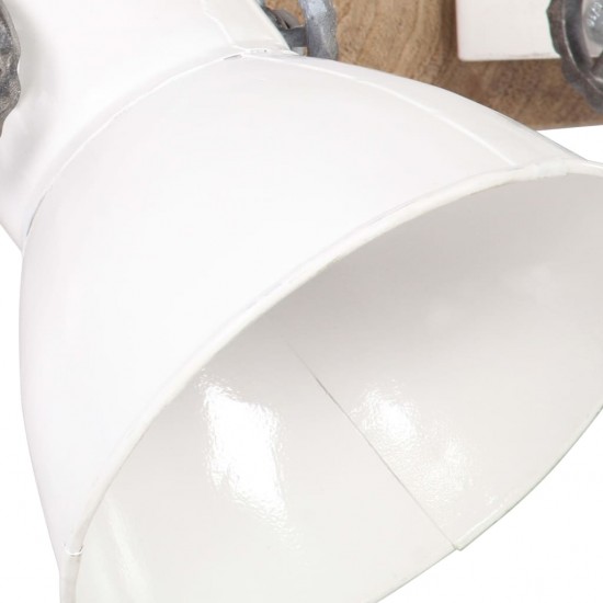 Sieninis šviestuvas, baltos spalvos, 90x25cm, E27