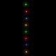 LED lempučių girlianda, 30m, PVC, 300 įvairių spalvų LED