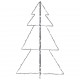 Kalėdinė eglutė, 78x120cm, kūgio formos, 160 LED lempučių