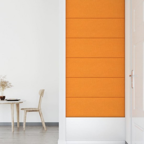Sienų plokštės, 12vnt., šviesiai geltonos, 90x30 cm 3,24 m²