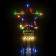 Kalėdų eglutė, 160x500cm, kūgio formos, 732 spalvotos LED