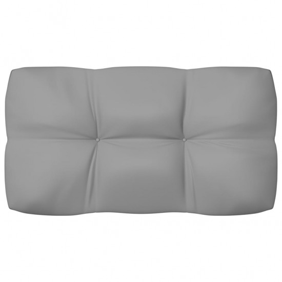 Pagalvėlės sofai iš palečių, 7vnt., pilkos spalvos