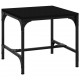 Šoninis staliukas, juodos spalvos, 40x40x35cm, apdirbta mediena