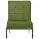 Poilsio kėdė, šviesiai žalios spalvos, 65x79x87cm, aksomas