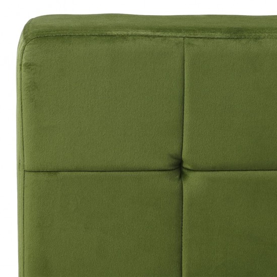 Poilsio kėdė, šviesiai žalios spalvos, 65x79x87cm, aksomas