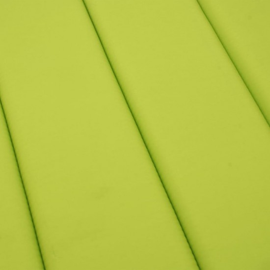 Saulės gulto čiužinukas, ryškiai žalias, 200x50x3cm, audinys
