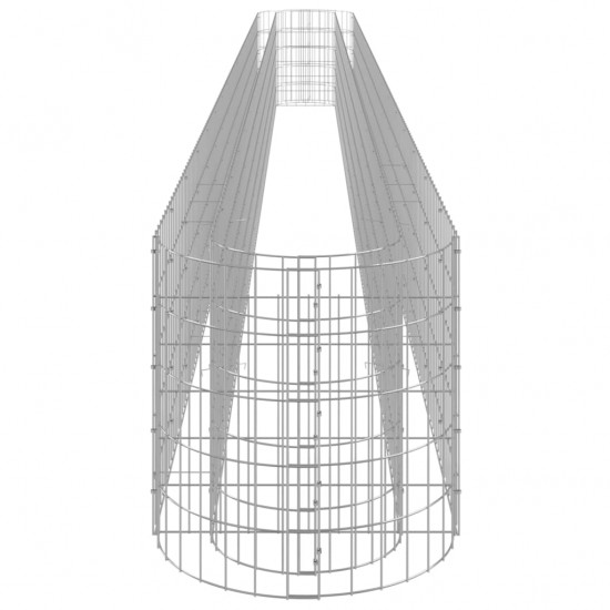 Gabiono lovelis, 610x50x50cm, galvanizuota geležis, aukštas