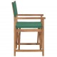 Režisieriaus kėdės, 2vnt., žalios, tikmedžio medienos masyvas