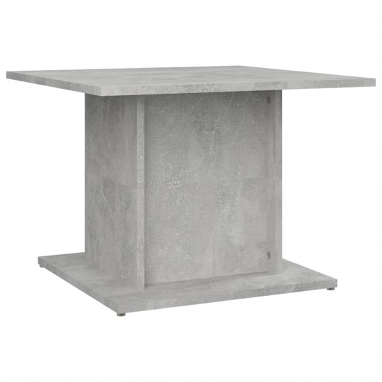 Kavos staliukas, betono pilkos spalvos, 55,5x55,5x40cm, MDP