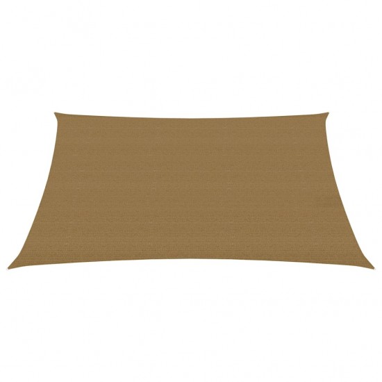 Uždanga nuo saulės, taupe spalvos, 3,5x5m, HDPE, 160g/m²