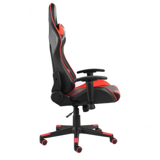 Pasukama žaidimų kėdė, raudonos spalvos, PVC