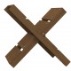 Malkų laikiklis, medaus ruda, 47x39,5x48cm, pušies masyvas