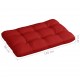 Paletės pagalvėlė, raudonos spalvos, 120x80x10cm, audinys