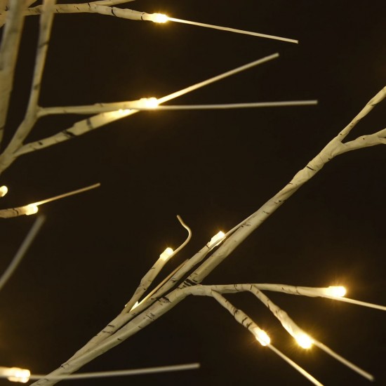 Kalėdinis medis, 2,2m, su 200 šiltų baltų LED lempučių
